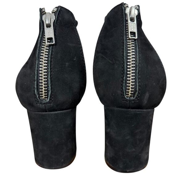 Corso Como Ankle Strap Chunky Block Heels Open Toe Leather Shoes Womens sz 11 - Picture 12 of 16